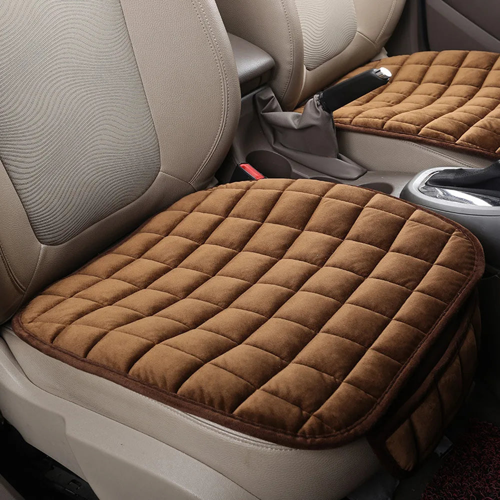 Almofada com bolso para assento de carro universal