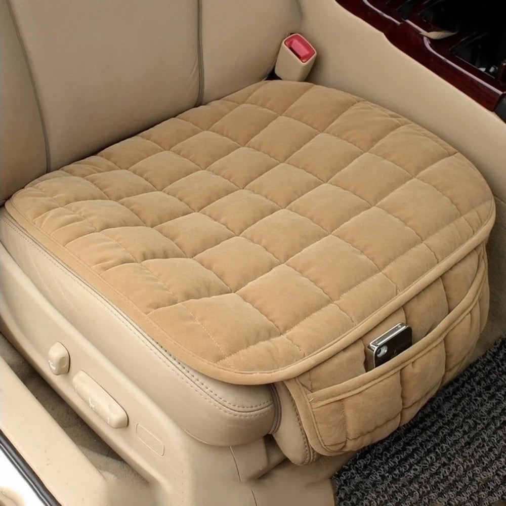 Almofada com bolso para assento de carro universal